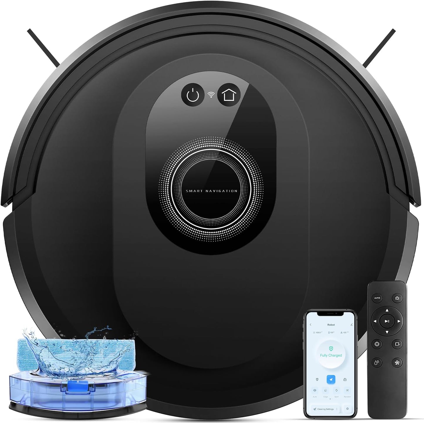 G8000 Max Robot Vacuum & Mop Combo | 5000Pa Suction, Self-Charging, App Control