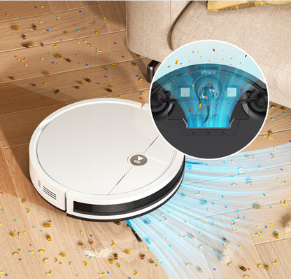 Robot Vacuum Cleaner, Tangle-Free Suction, 120 Mins Runtime, Slim, Self-Charging Robotic Vacuum Cleaner, Ideal for Pet Hair and Hard Floors