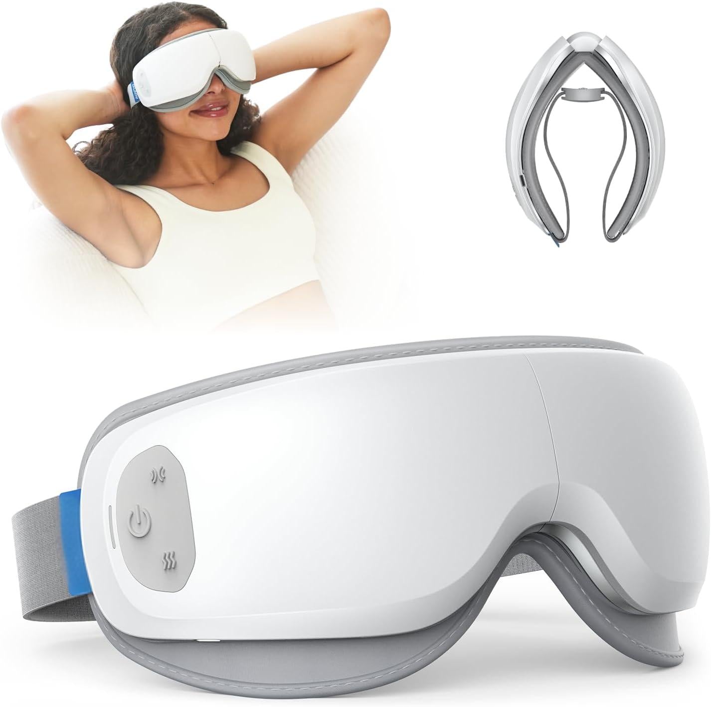Heated Eye Massager for Calm & Comfort