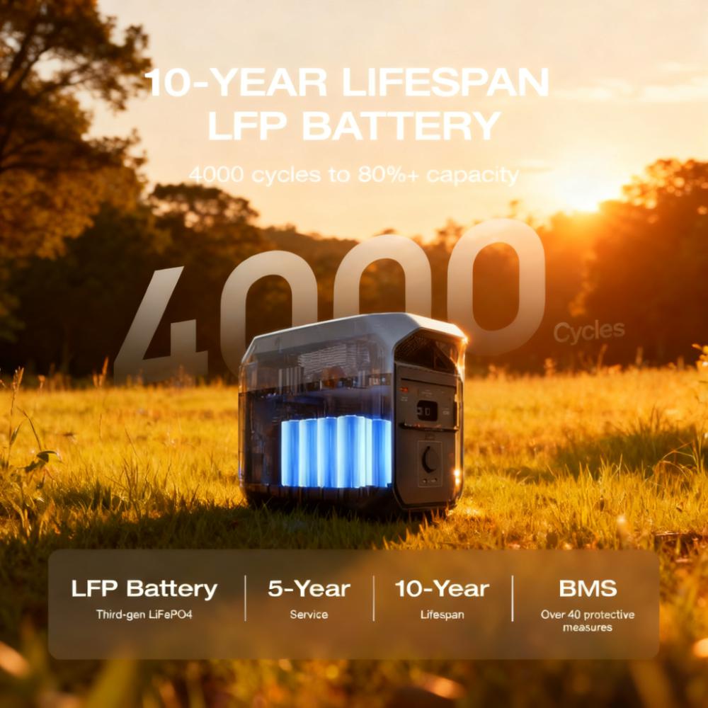 Large capacity + solar charging = unlimited power anywhere. (Now only $159!)